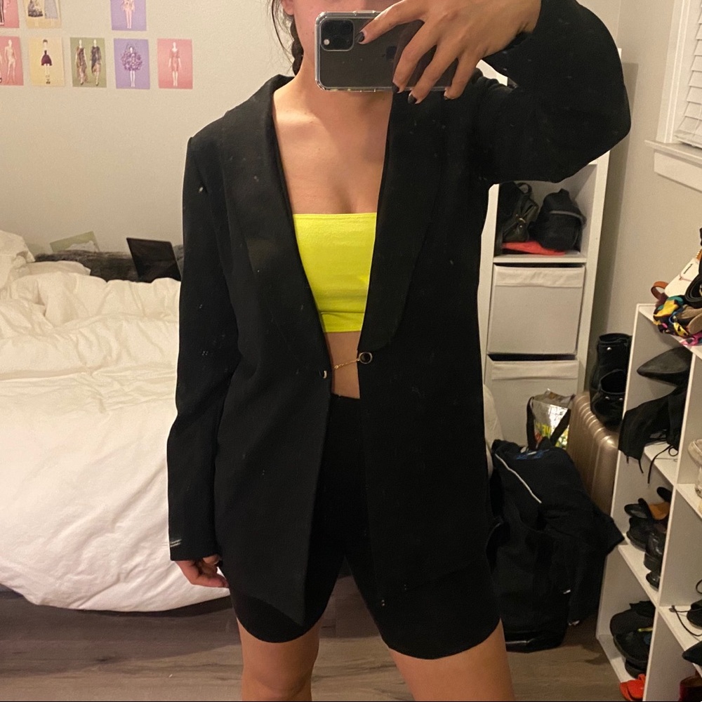American Apparel Neon Crop Top